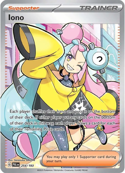 Iono (254/193) [Scarlet & Violet: Paldea Evolved] - Pokemon Single