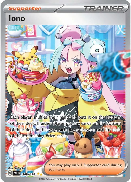 Iono (269/193) [Scarlet & Violet: Paldea Evolved] - Pokemon Single