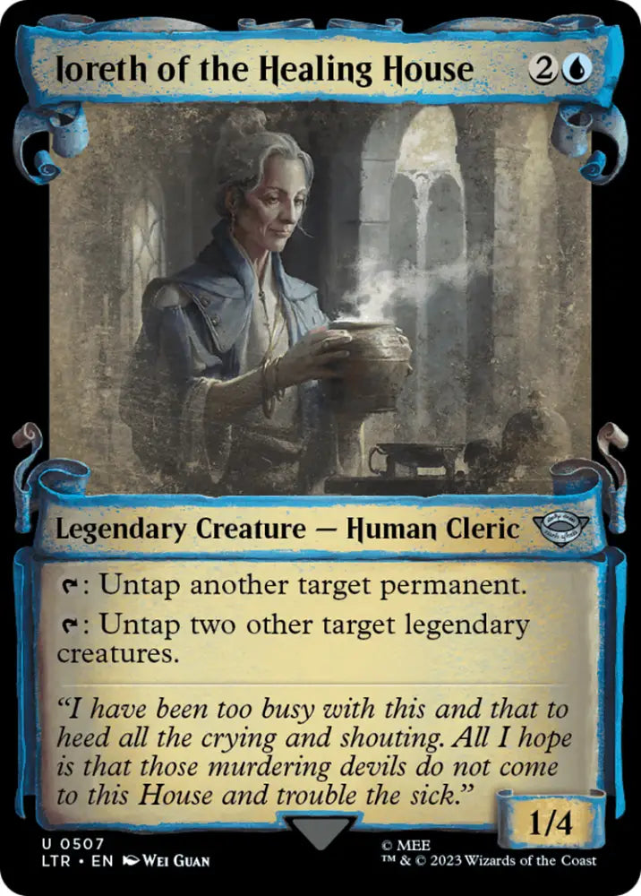 Ioreth of the Healing House [The Lord of the Rings: Tales of Middle-Earth Showcase Scrolls] - MTG Single