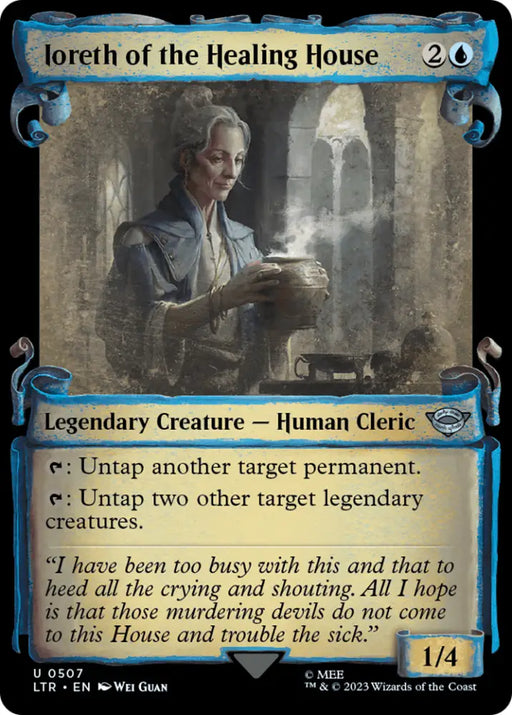 Ioreth of the Healing House [The Lord of the Rings: Tales of Middle-Earth Showcase Scrolls] - MTG Single