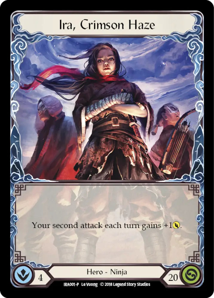 Ira Crimson Haze [IRA001-P] (Ira Welcome Deck) 1st Edition Normal - Flesh And Blood Single