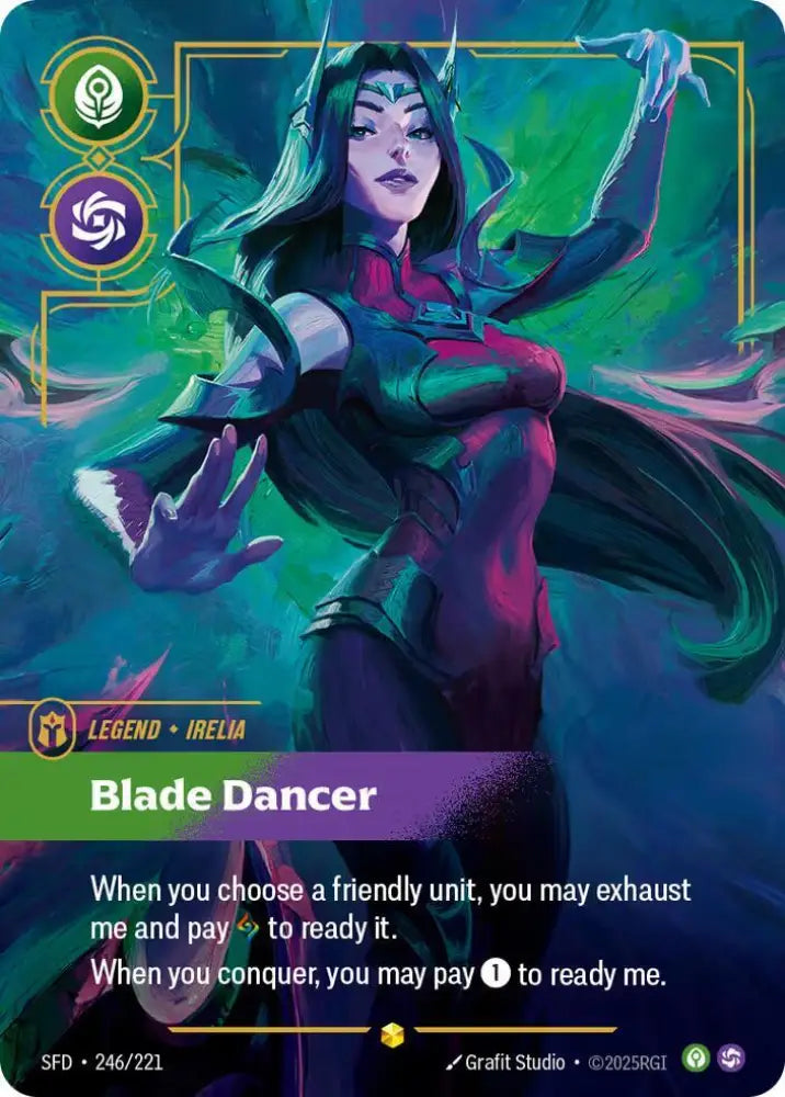 Irelia - Blade Dancer (Overnumbered) (246/221) [Spiritforged]