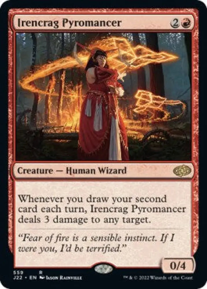 Irencrag Pyromancer [Jumpstart 2022] - MTG Single