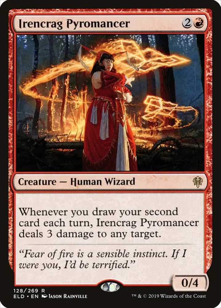 Irencrag Pyromancer [Throne of Eldraine] - MTG Single