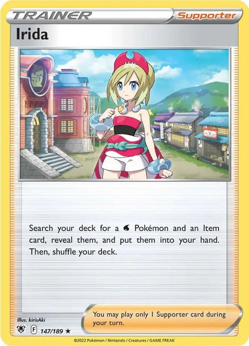 Irida (147/189) (Theme Deck Exclusive) [Sword & Shield: Astral Radiance] - Pokemon Single