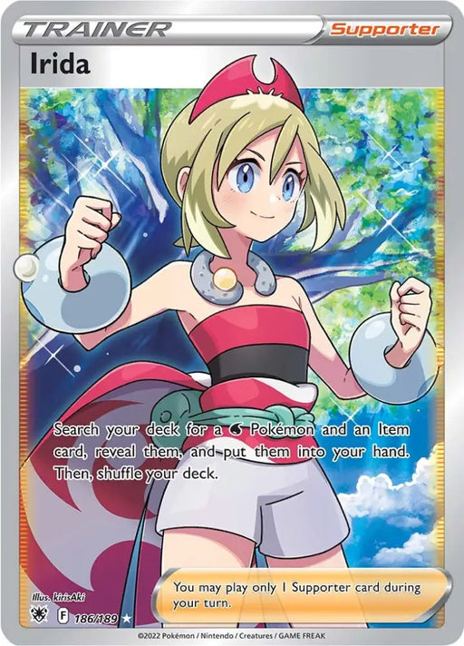 Irida (186/189) [Sword & Shield: Astral Radiance] - Pokemon Single