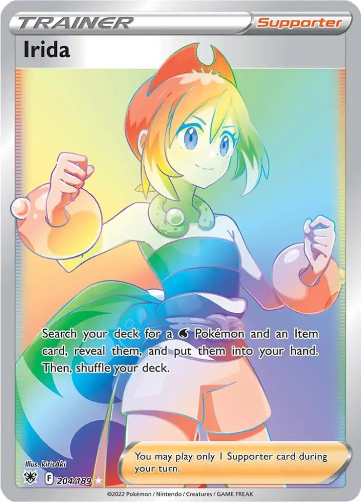 Irida (204/189) [Sword & Shield: Astral Radiance] - Pokemon Single