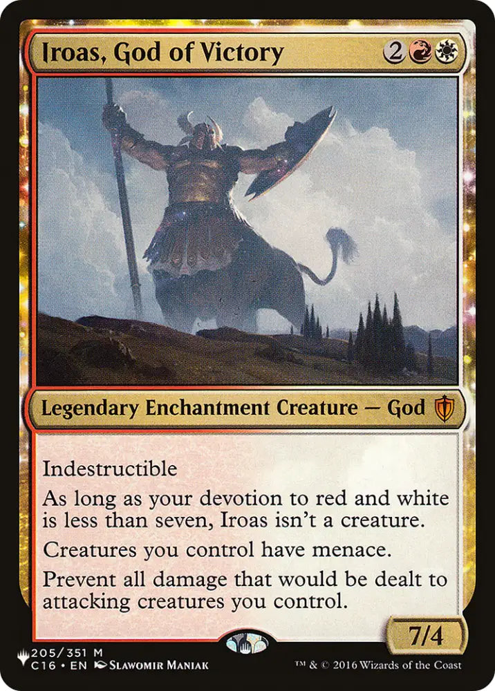 Iroas God of Victory [The List] - MTG Single