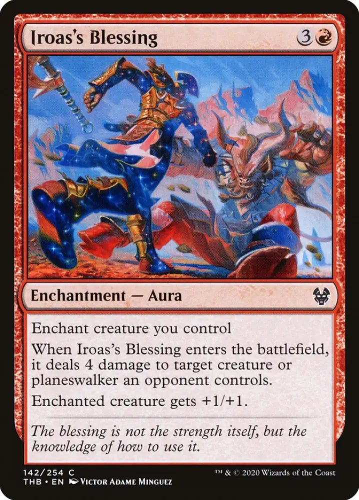 Iroas’s Blessing [Theros Beyond Death] - MTG Single