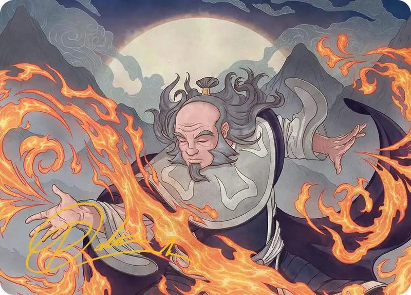 Iroh, Grand Lotus Art Card (Gold-Stamped Signature) (47) [Avatar: The Last Airbender Art Series]