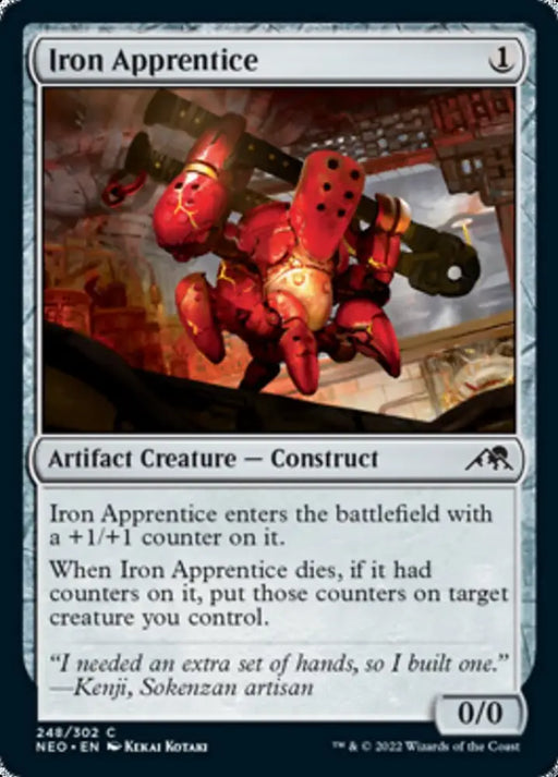 Iron Apprentice [Kamigawa: Neon Dynasty] - MTG Single