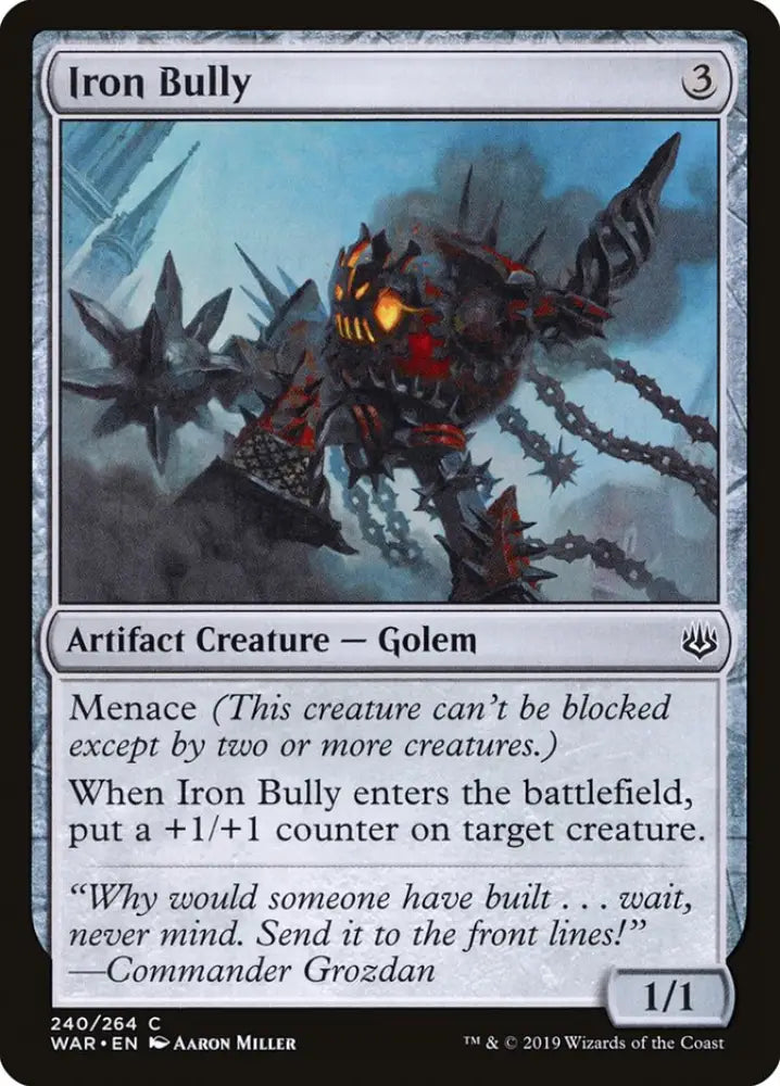 Iron Bully [War of the Spark] - MTG Single