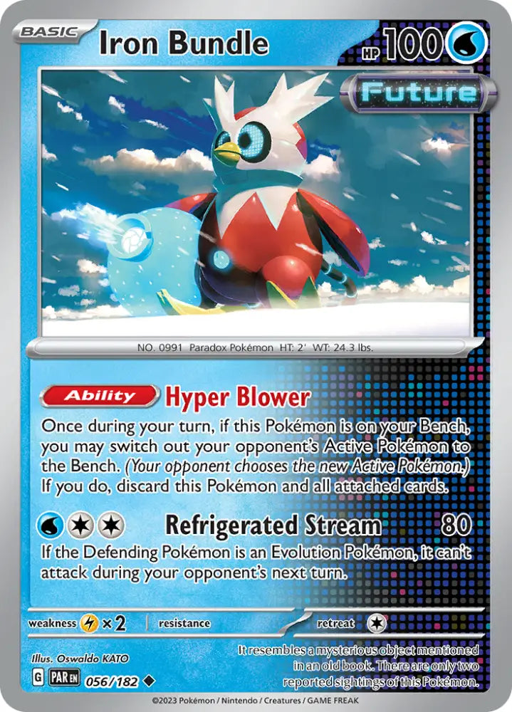 Iron Bundle (056/182) [Scarlet & Violet: Paradox Rift] - Pokemon Single