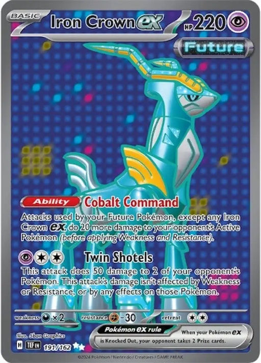 Iron Crown ex (191/162) [Scarlet & Violet: Temporal Forces] - Pokemon Single