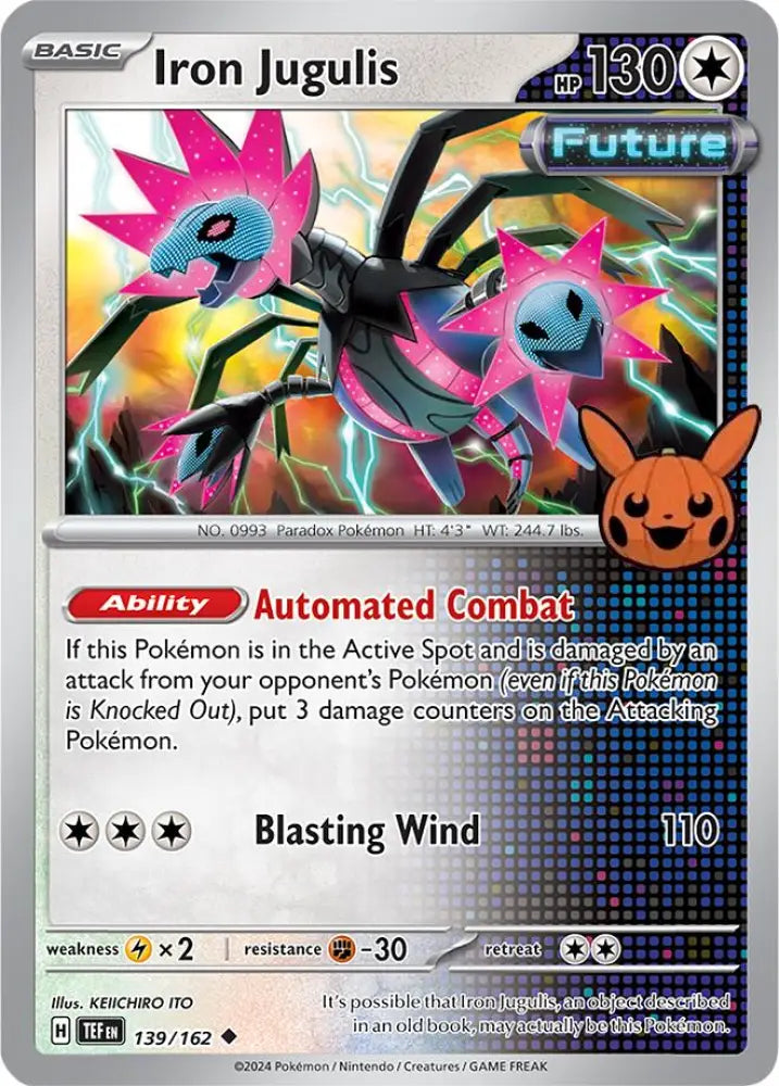 Iron Jugulis (139/162) [Trick or Trade 2024] - Pokemon Single