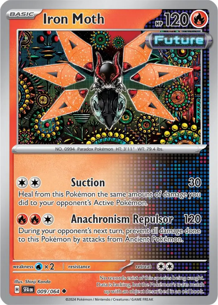 Iron Moth (009/064) [Scarlet & Violet: Shrouded Fable] - Pokemon Single