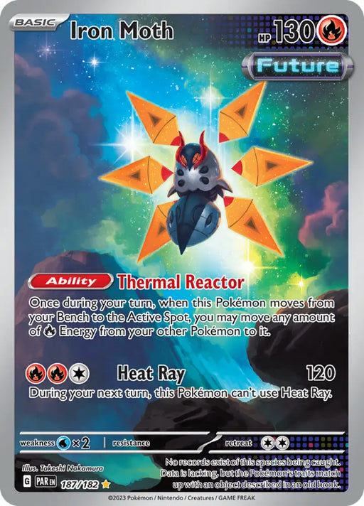 Iron Moth (187/182) [Scarlet & Violet: Paradox Rift] - Pokemon Single