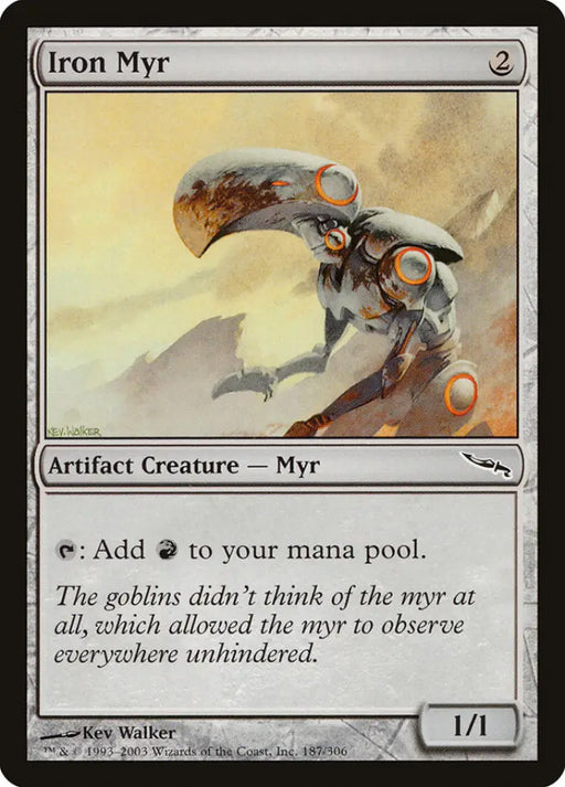 Iron Myr [Mirrodin] - MTG Single
