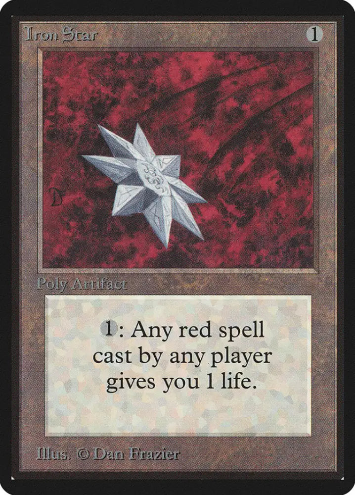 Iron Star [Beta Edition] - MTG Single