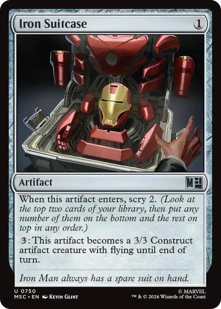 Iron Suitcase (750) [Marvel Super Heroes Commander]