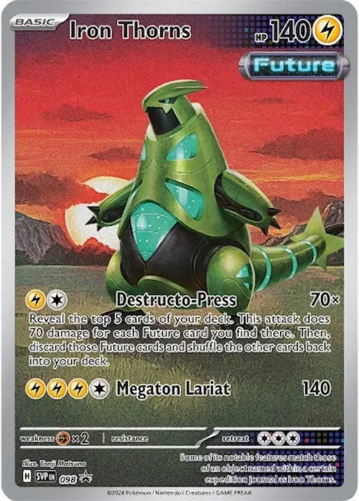 Iron Thorns (098) [Scarlet & Violet: Black Star Promos] - Pokemon Single