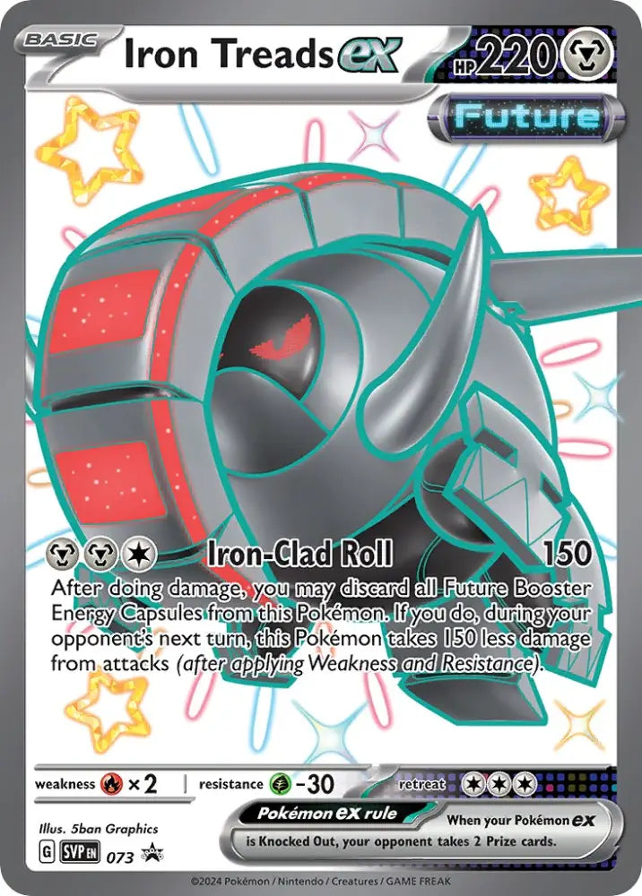 Iron Treads ex (073) [Scarlet & Violet: Black Star Promos] - Pokemon Single