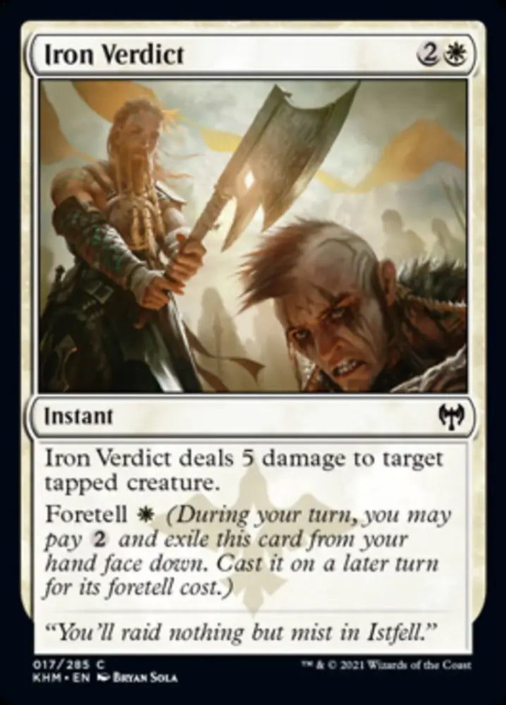 Iron Verdict [Kaldheim] - MTG Single