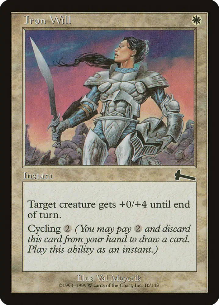 Iron Will [Urza’s Legacy] - MTG Single