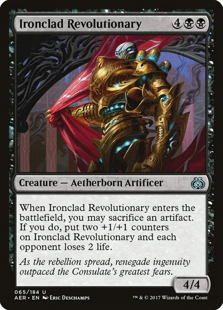 Ironclad Revolutionary [Aether Revolt] - MTG Single