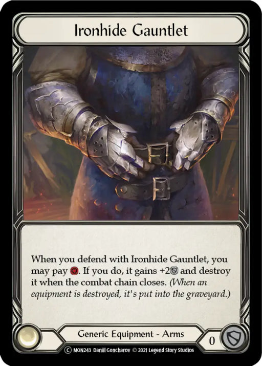 Ironhide Gauntlet [Monarch Unlimited] Unlimited Normal - Flesh And Blood Single
