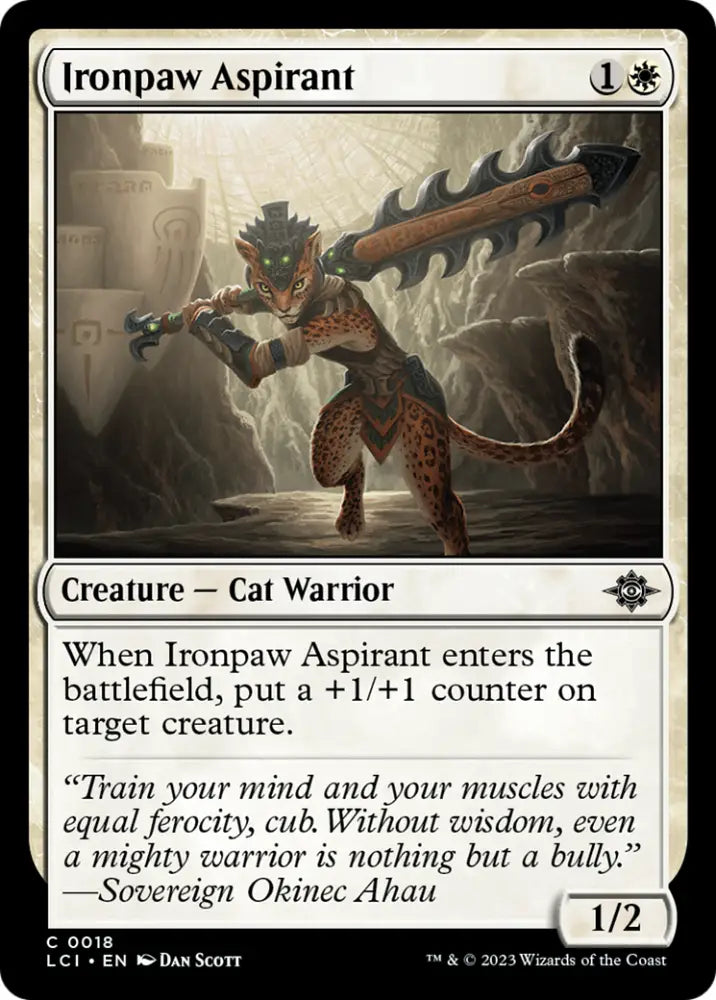 Ironpaw Aspirant [The Lost Caverns of Ixalan] - MTG Single