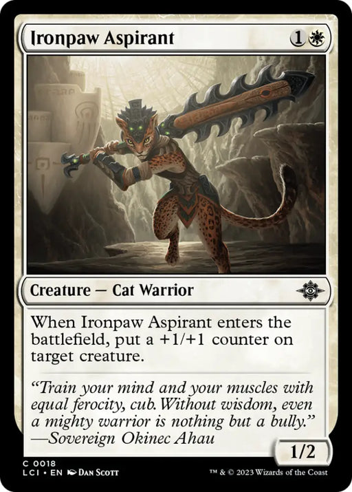 Ironpaw Aspirant [The Lost Caverns of Ixalan] - MTG Single