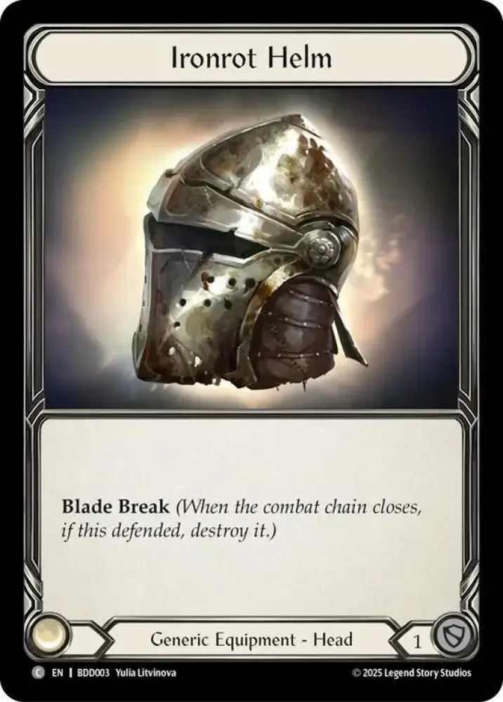 Ironrot Helm (BDD003) [Welcome Deck Bravo]