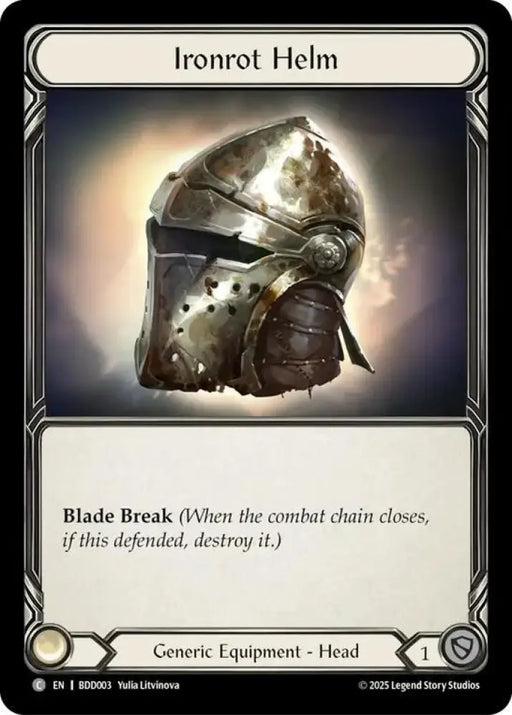 Ironrot Helm (BDD003) [Welcome Deck Bravo]