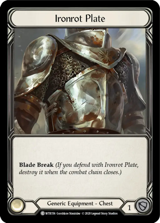 Ironrot Plate [Welcome to Rathe Unlimited] Unlimited Rainbow Foil - Flesh And Blood Single