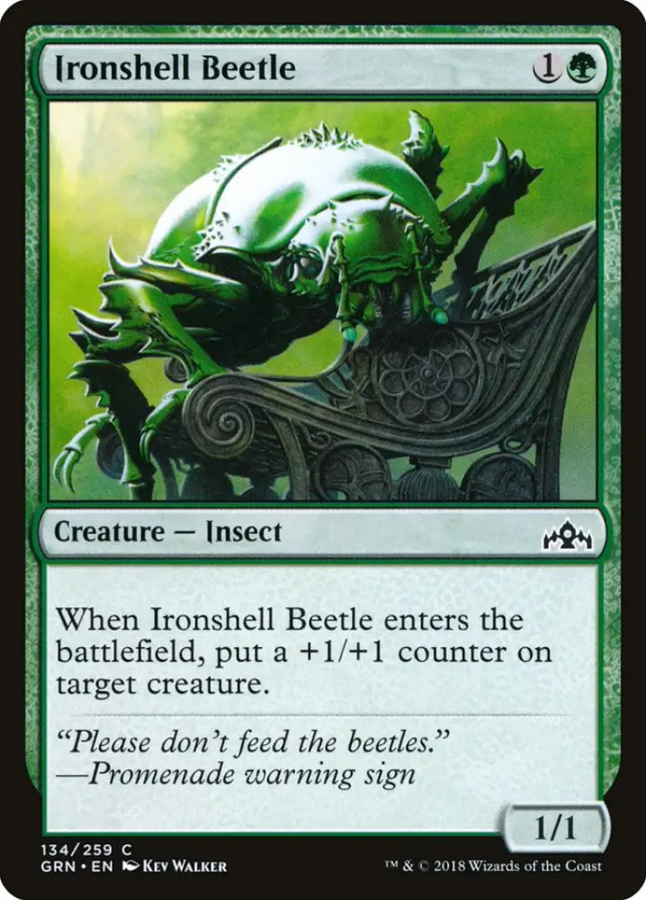 Ironshell Beetle [Guilds of Ravnica] - MTG Single