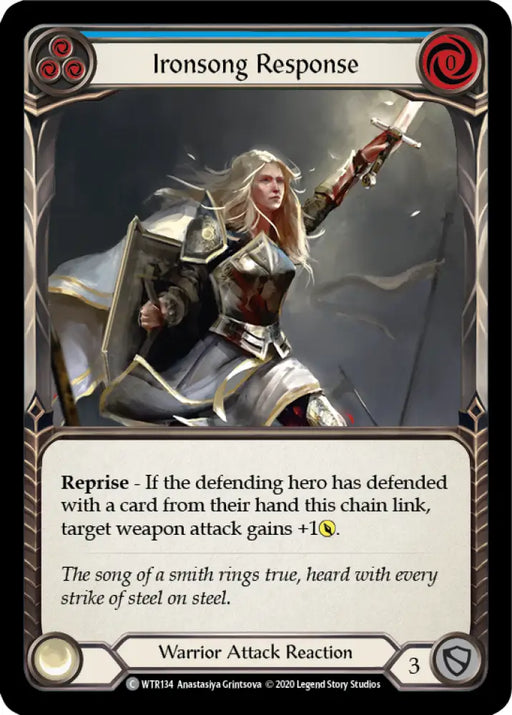 Ironsong Response (Blue) [Welcome to Rathe Unlimited] Unlimited Normal - Flesh And Blood Single