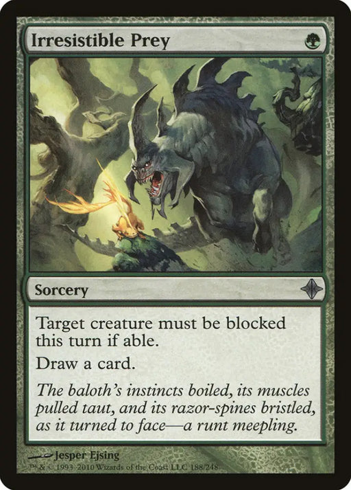 Irresistible Prey [Rise of the Eldrazi] - MTG Single