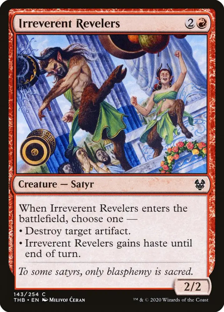 Irreverent Revelers [Theros Beyond Death] - MTG Single