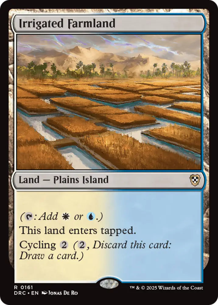 Irrigated Farmland [Aetherdrift Commander] - MTG Single