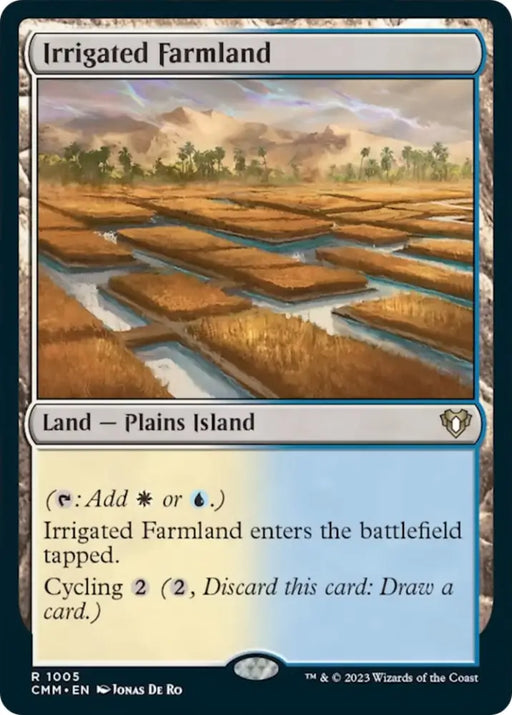 Irrigated Farmland [Commander Masters] - MTG Single