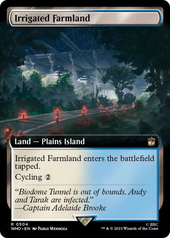 Irrigated Farmland (Extended Art) [Doctor Who] - MTG Single