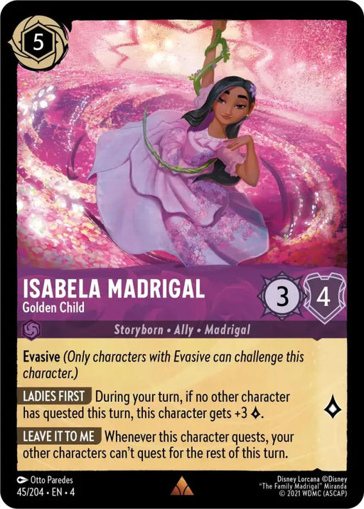 Isabela Madrigal - Golden Child (45/204) [Ursula’s Return] - Lorcana Single