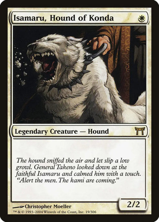 Isamaru Hound of Konda [Champions of Kamigawa] - MTG Single