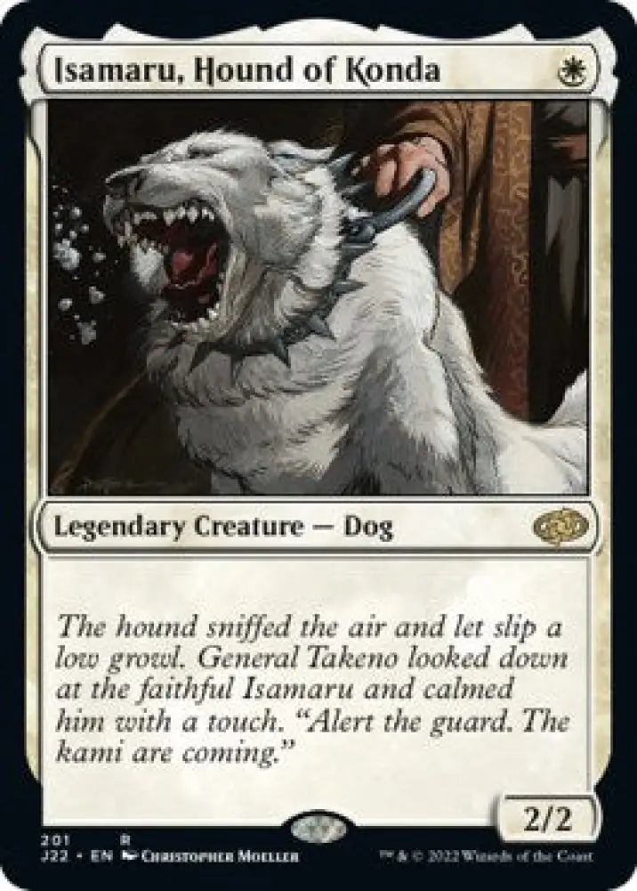 Isamaru Hound of Konda [Jumpstart 2022] - MTG Single