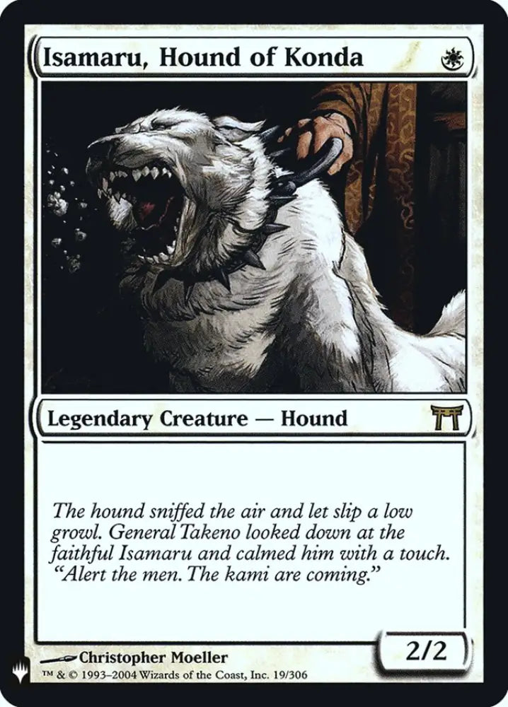 Isamaru Hound of Konda [Mystery Booster] - MTG Single