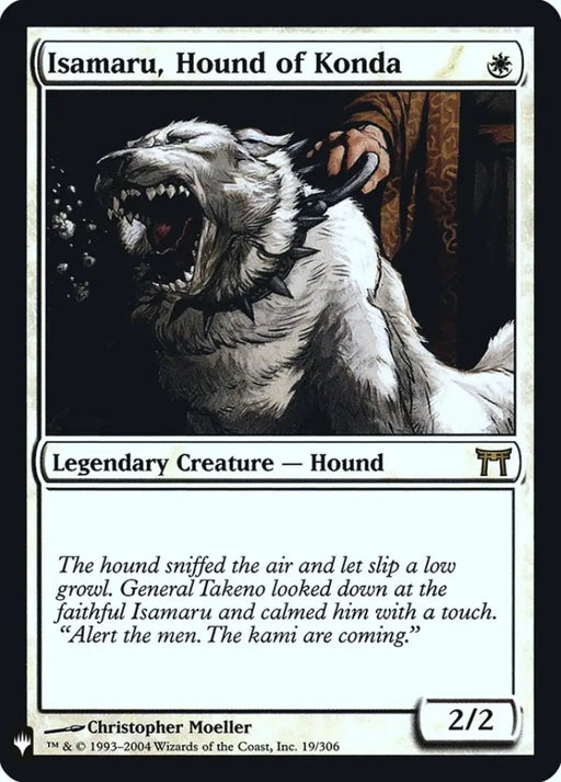 Isamaru Hound of Konda [Mystery Booster] - MTG Single