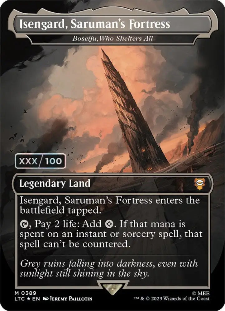 Isengard Saruman’s Fortress - Boseiju Who Shelters All (Serialized) [The Lord of the Rings: Tales of Middle-Earth