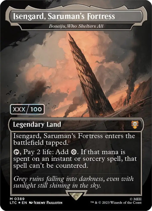 Isengard Saruman’s Fortress - Boseiju Who Shelters All (Serialized) [The Lord of the Rings: Tales of Middle-Earth