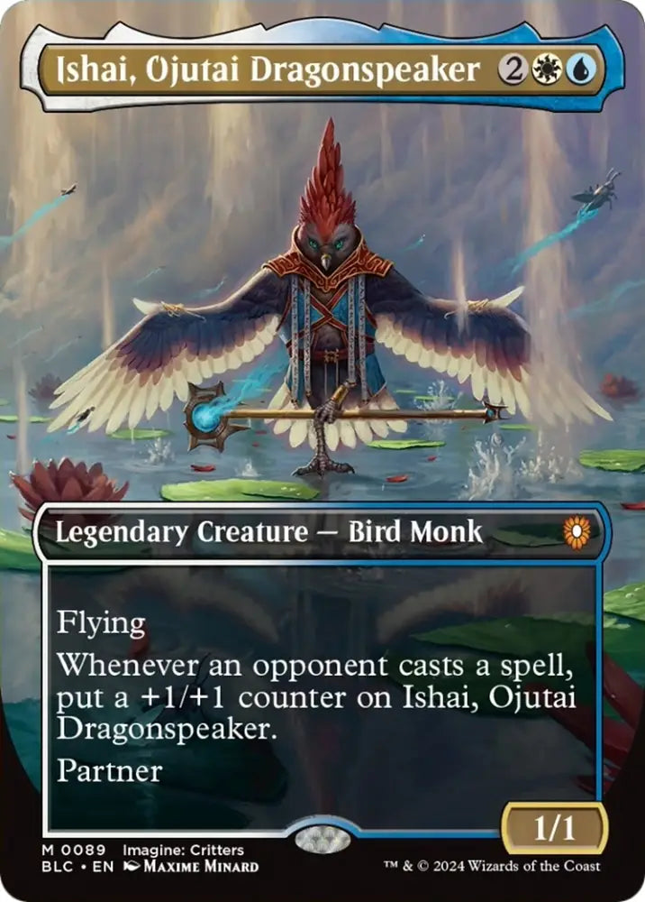 Ishai Ojutai Dragonspeaker (Borderless) [Bloomburrow Commander] - MTG Single